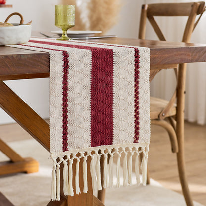 Elegant Textured Table Runner