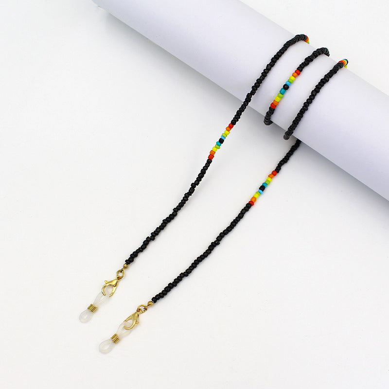 Colorful Beaded Eyewear Holder Chain Acalora