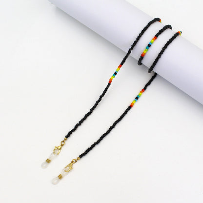 Colorful Beaded Eyewear Holder Chain Acalora