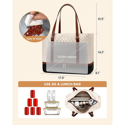 Insulated Lunch Tote with Multi-Pocket Design Acalora