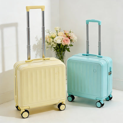 hardshell carry-on suitcase with telescopic handle and 360 degree spinner wheels Bowlift