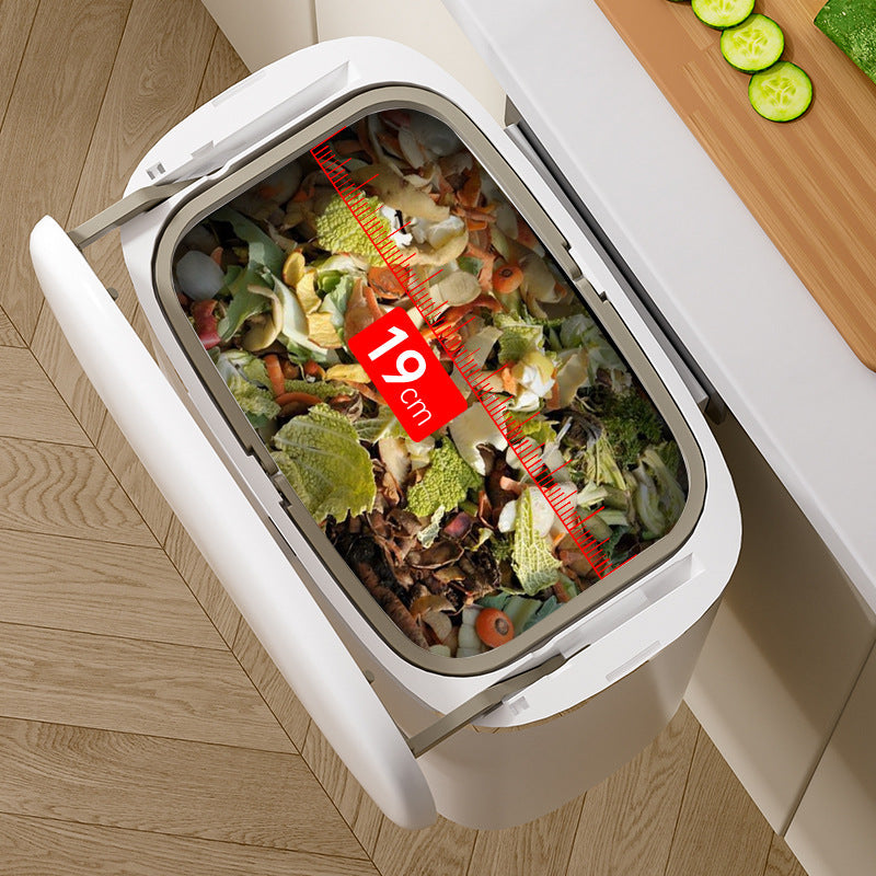 Women's compact wall-mounted bin with lid and odor-proof system Skanto