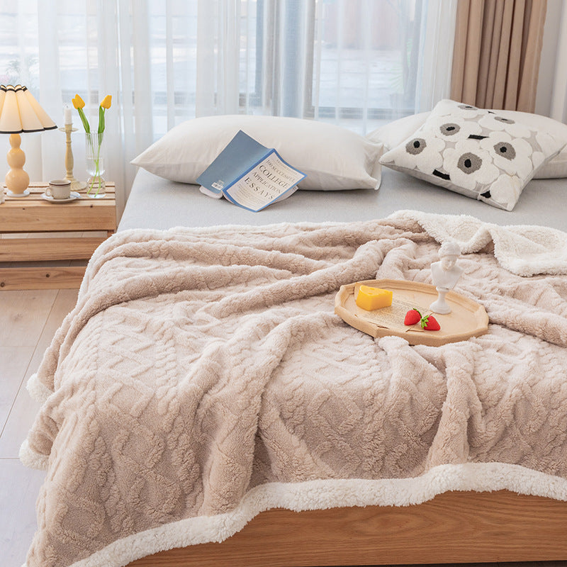 Unisex Cozy Decorative Throw Blanket