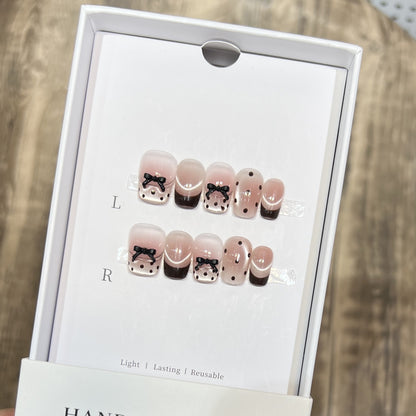 Whimsical Press-On Nail Art Set Acalora