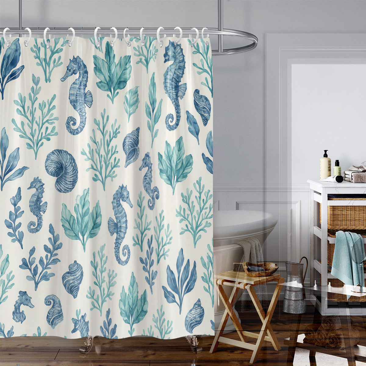 Bath Shower Curtain