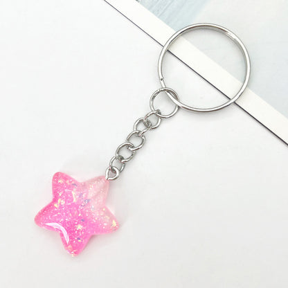Star-Shaped Acrylic Keychain Acalora