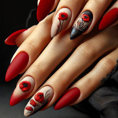 Artificial nail set Acalora