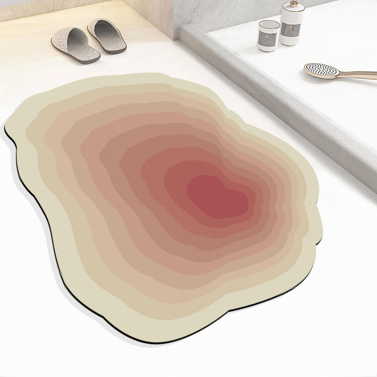 Stylish Gradient Bath Mat