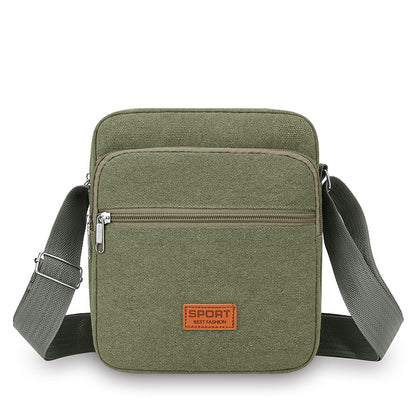Versatile Canvas Crossbody Bag Acalora