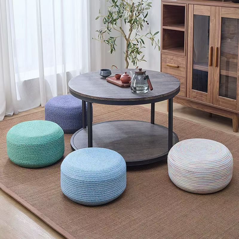 Handcrafted seat pouf Acalora