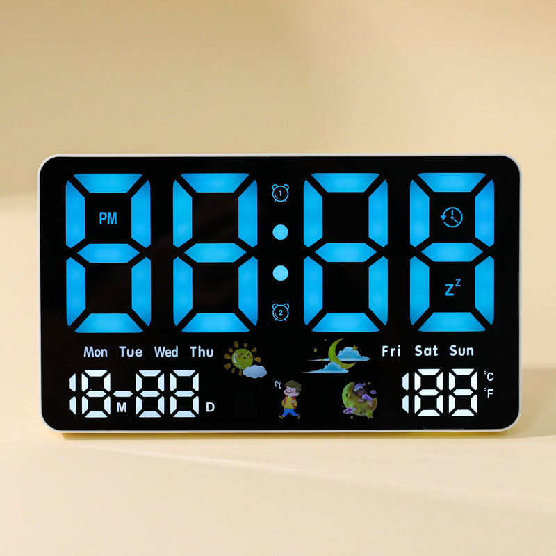 Digital table clock