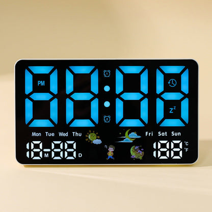 Digital table clock