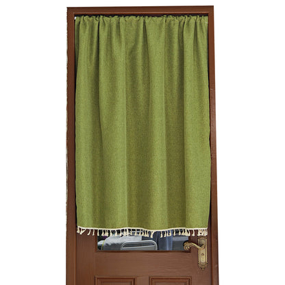 Elegant Textured Door Curtain