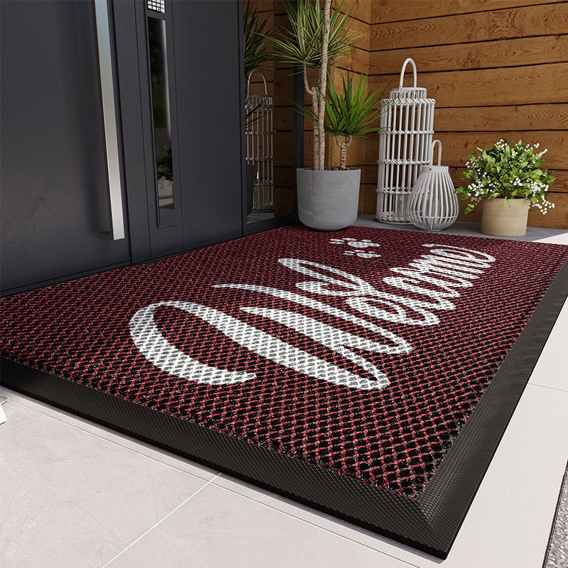 Textured Welcome Entrance Mat