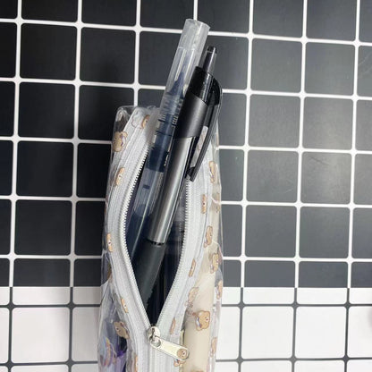 Cute Bear Patterned Pencil Case Acalora