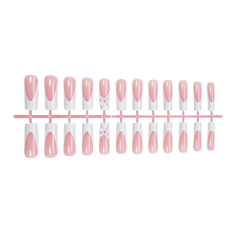 Charming Decorative Press-On Nail Set Acalora