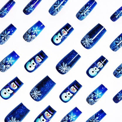 Winter Wonderland-Themed Nail Art Acalora
