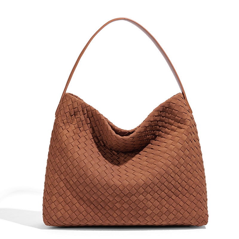 Oversized Woven Hobo Bag Acalora