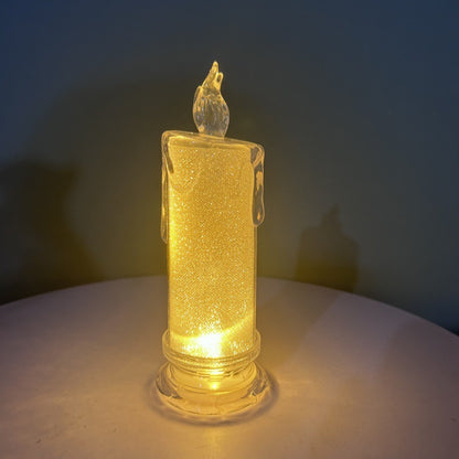 Decorative Crystal LED Flameless Candle Jar Acalora