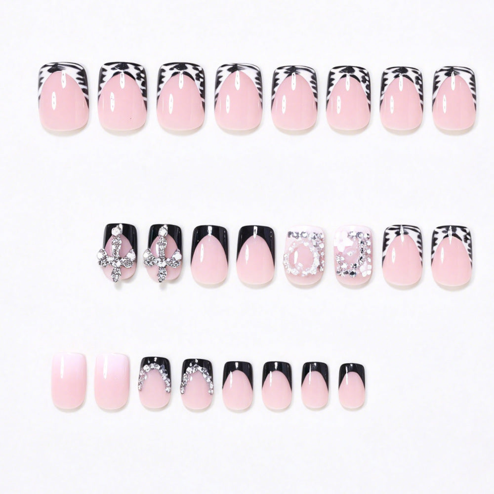 Elegant Decorative Acrylic Press-On Nail Art Acalora