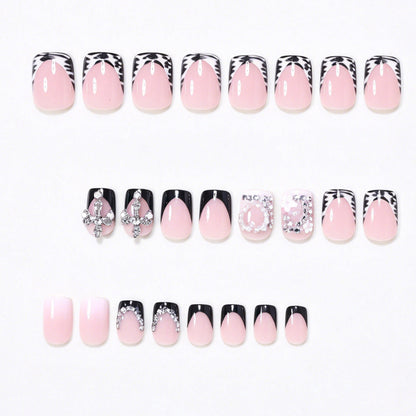 Elegant Decorative Acrylic Press-On Nail Art Acalora