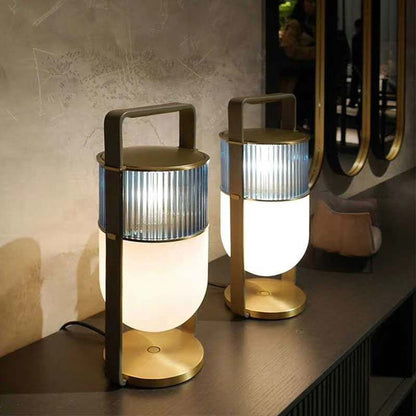 Artistic Glass Table Lamp