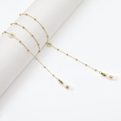 Floral Bead Eyewear Chain Acalora