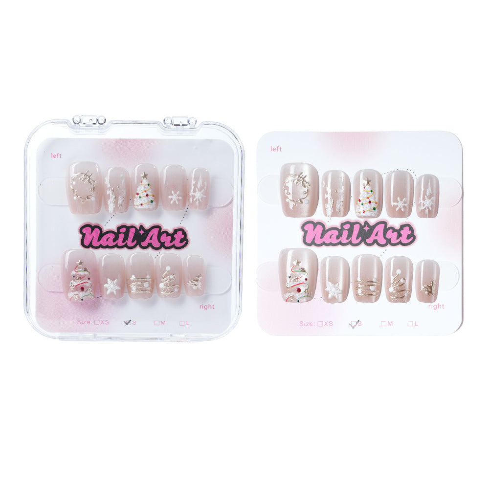 Glittering Holiday Nail Art Acalora