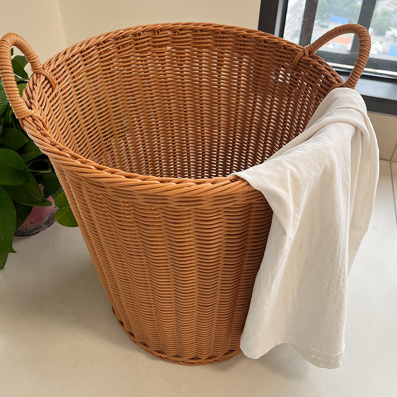 Women's Practical Storage Basket made of Woven Material Bowlift