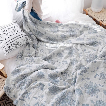 Soft Japanese Throw Blanket