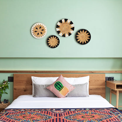Round Table Coaster Made of Natural Materials Acalora