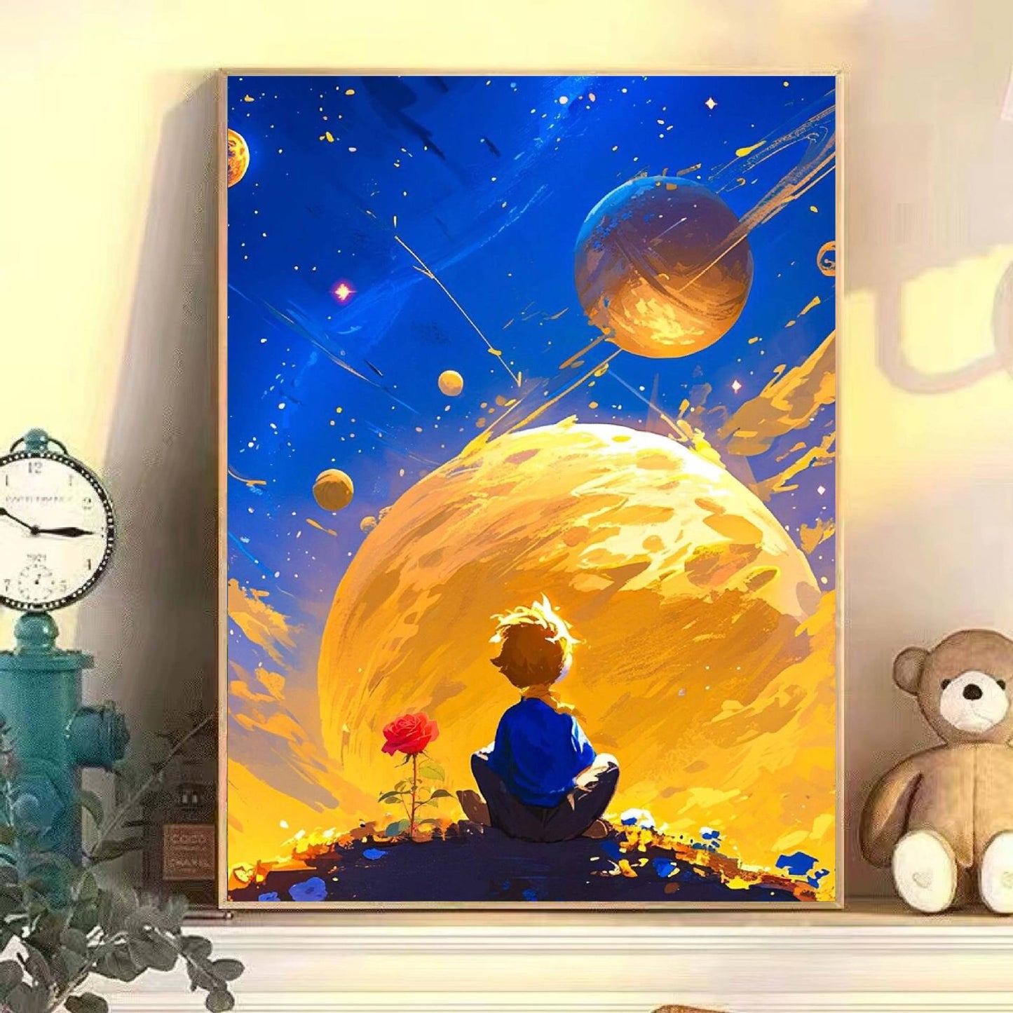 Whimsical Character Canvas Art Print