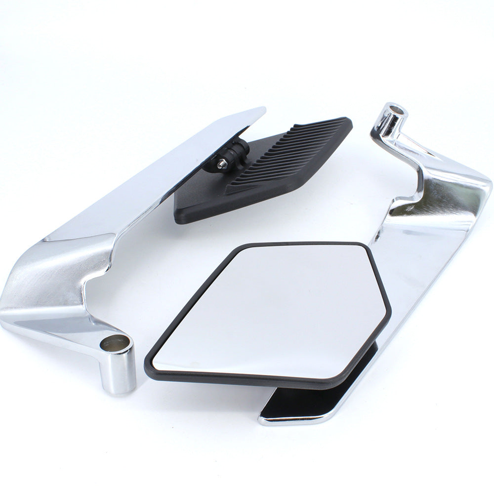 Motorcycle rearview mirror with modern, aerodynamic design Bowlift