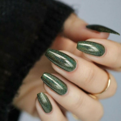 Glamorous Glitter Artificial Nails Acalora