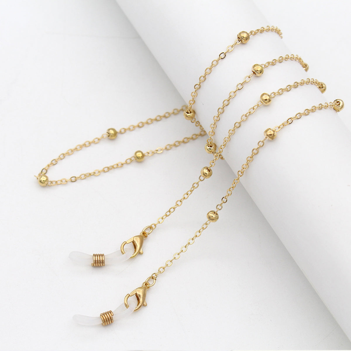 Elegant Silver Chain Necklace Acalora