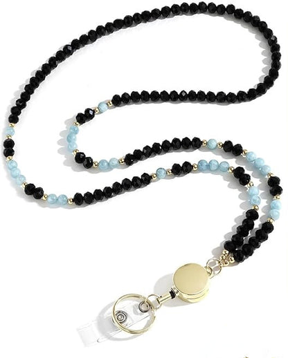 Beaded Eyewear Retractable Lanyard Acalora