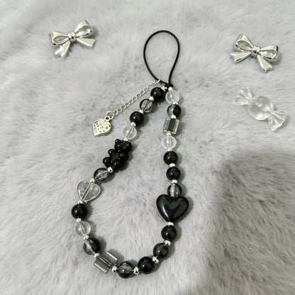 Heart-Themed Beaded Necklace Acalora