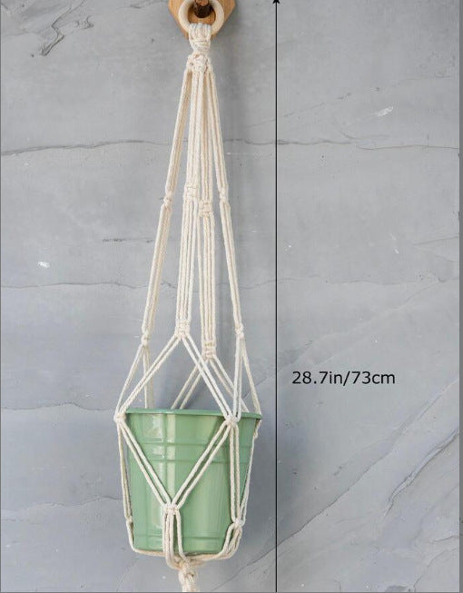 Plant-hanging macrame shelf Acalora