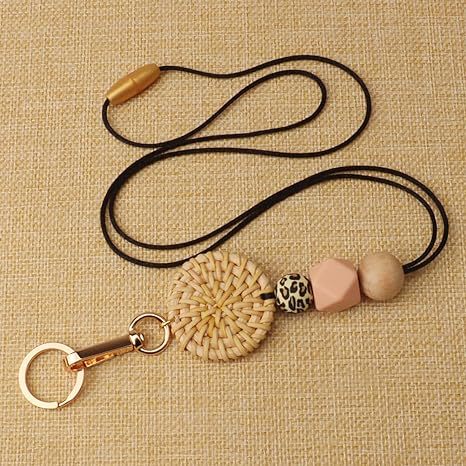 Decorative Bead Keychain Holder Acalora