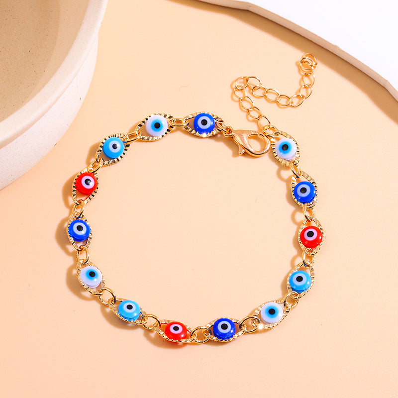 Evil Eye Charm Bracelet Acalora 1788164291