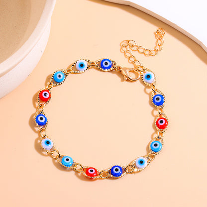 Evil Eye Charm Bracelet Acalora 1788164291