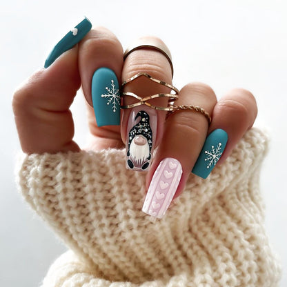Seasonal Themed Press-On Nail Set Acalora