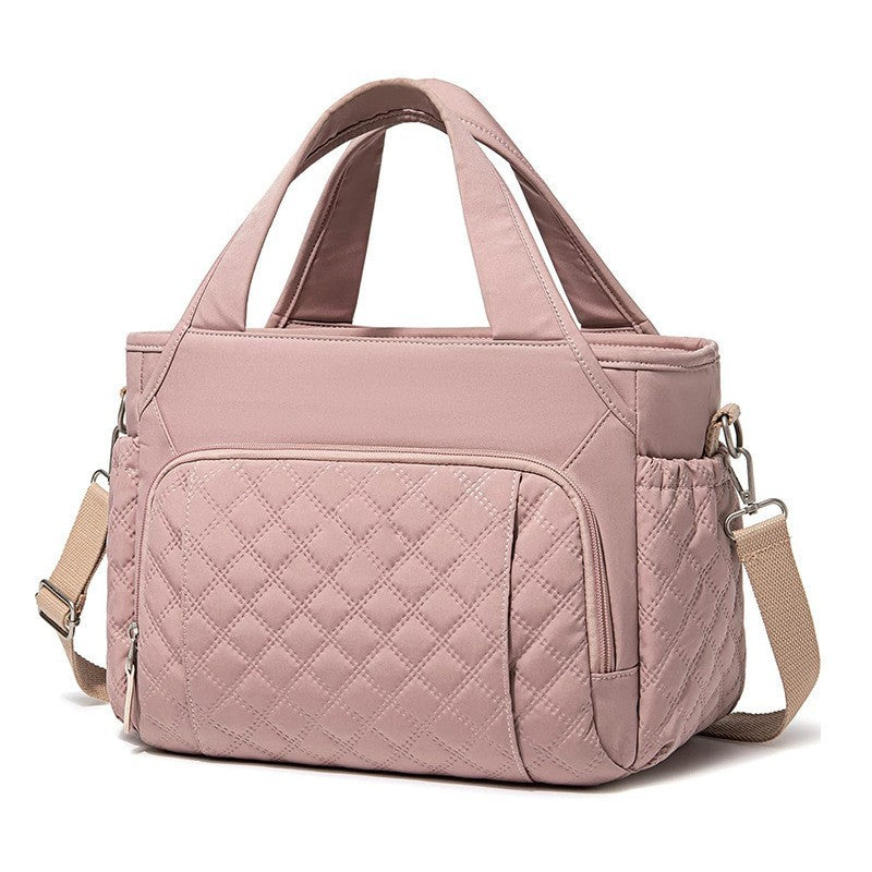 Quilted Multi-Pocket Handbag Acalora