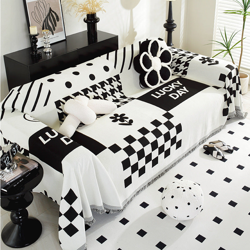 Decorative Floral Sofa Cover