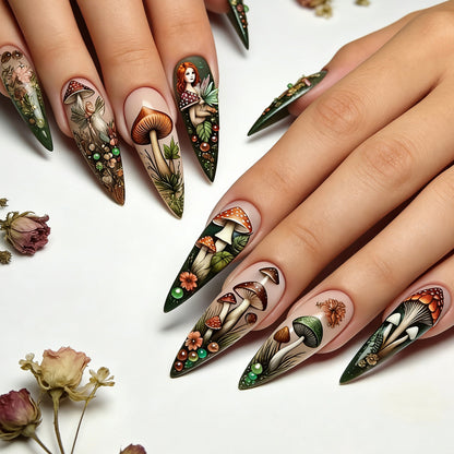 Artistic Fantasy Nail Art Acalora