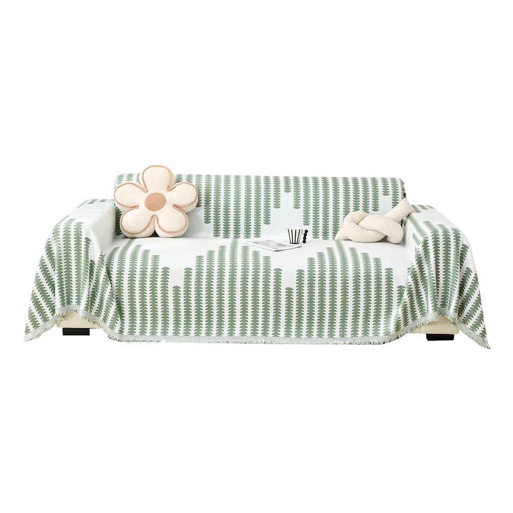 Elegant Textured Sofa Cover