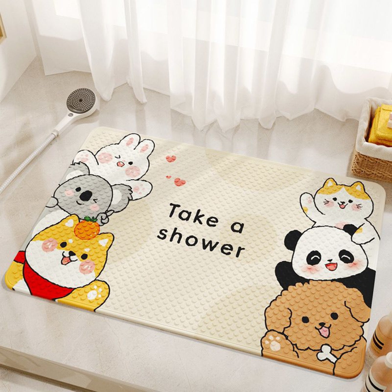 Cute Cartoon Bath Mat