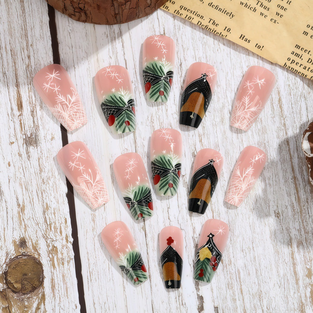 Decorative artificial nail set Acalora