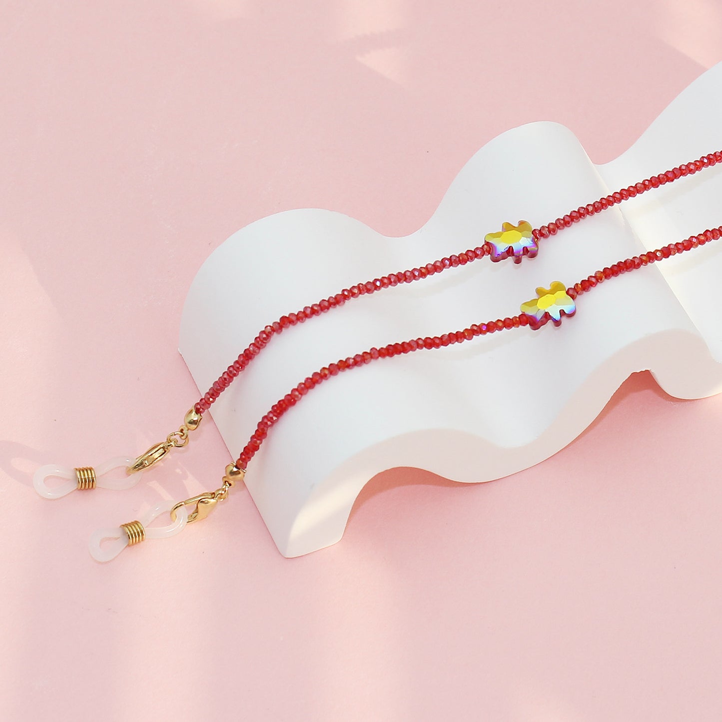 Beaded Eyewear Chain Acalora
