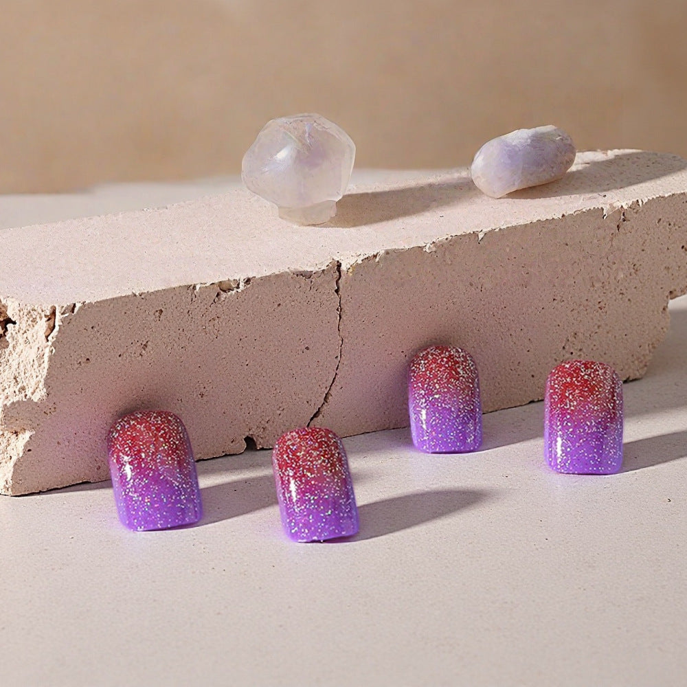 Glamorous Ombre Artificial Nails Acalora